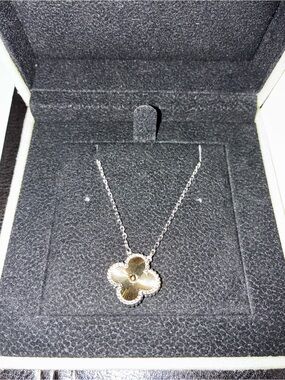 Van Cleef & Arpels Gold Alhambra Four-Leaf Clover Necklace